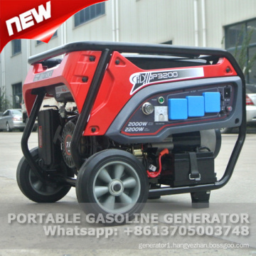 2kva gasoline generator air cooled with CE and GS Certification